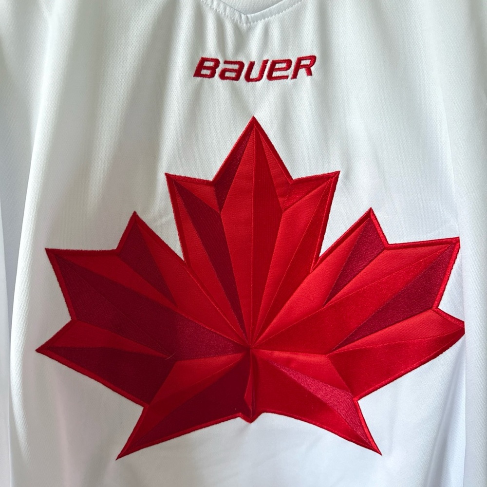 MEN’S BAUER NATHAN MACKINNON #29 TEAM CANADA 2026 OLYMPIC JERSEY SZ XL NWT RARE - Picture 2 of 7